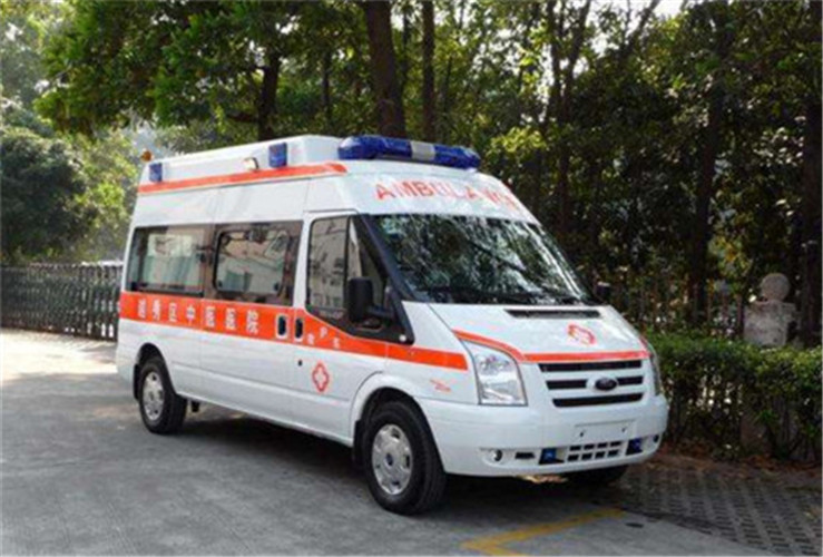 自流井救护车出租服务案例8