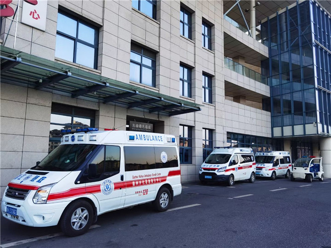 自流井救护车出租服务案例4