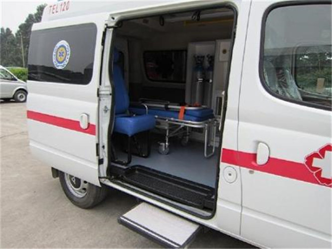 自流井救护车出租服务案例7